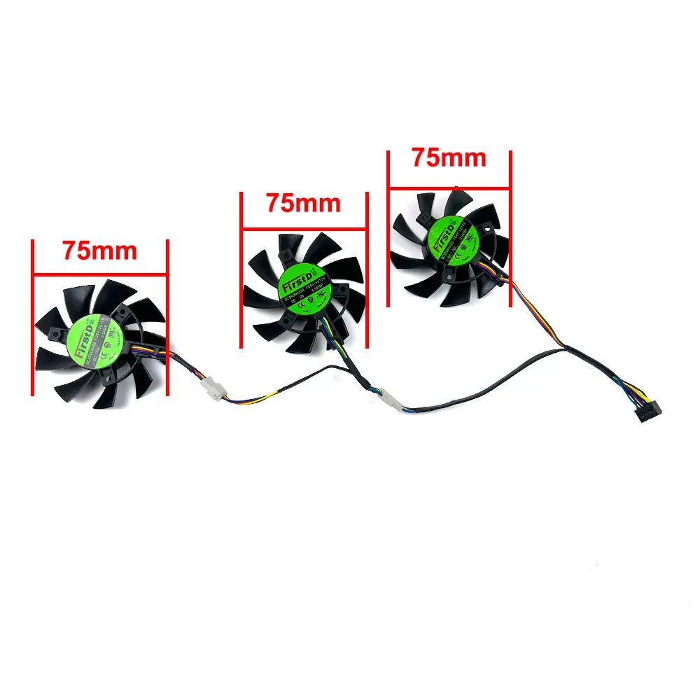 NEUER Kühlventilator 75mm 7-Pi – Rx 5700 Xt 8Gb Video Card Bewertung und Preis